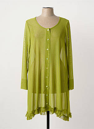 Tunică mâneci lungi verde G!OZE femeie