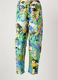 Pantalon 7/8 verde G!OZE femme