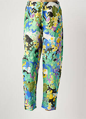 Pantalon 7/8 verde G!OZE femeie