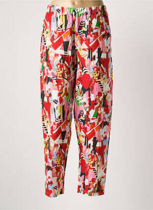 Pantalon 7/8 roșu G!OZE femeie