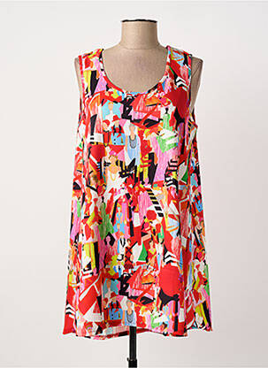 Tunică fără mâneci roșu G!OZE femeie