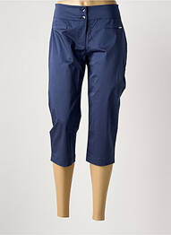 Pantalon trei sferturi albastru MALOKA femme