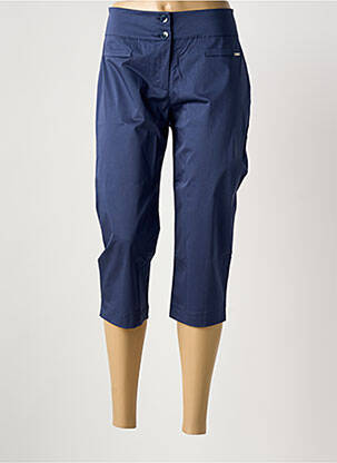 Pantalon trei sferturi albastru MALOKA femeie