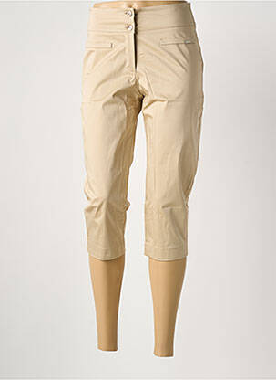 Pantalon trei sferturi bej MALOKA femeie