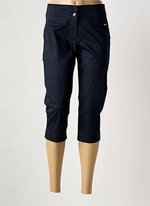 Pantalon trei sferturi albastru MALOKA femeie