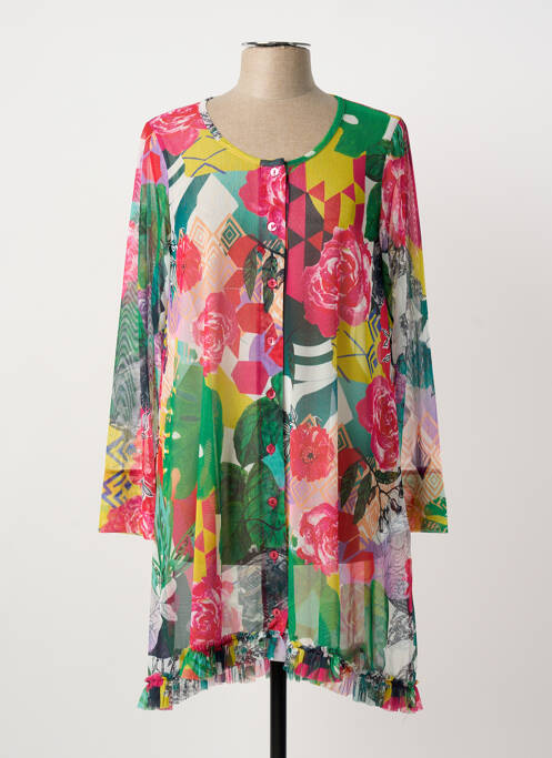 Tunică mâneci lungi verde G!OZE femeie