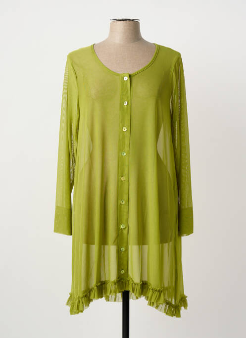 Tunică mâneci lungi verde G!OZE femeie