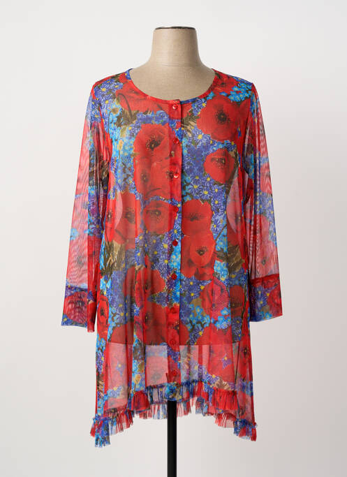 Tunică mâneci lungi roșu G!OZE femeie