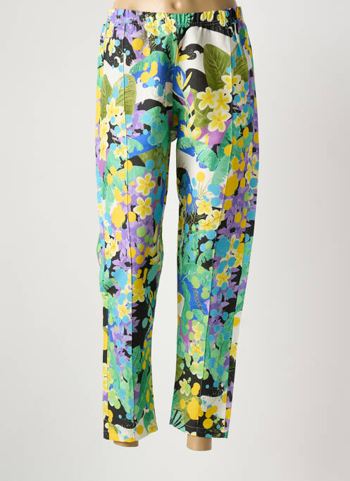 Pantalon 7/8 verde G!OZE femme