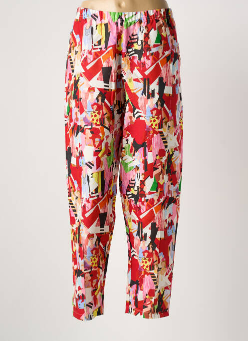 Pantalon 7/8 roșu G!OZE femeie