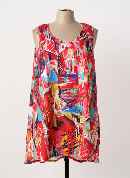 Tunică fără mâneci roșu G!OZE femeie