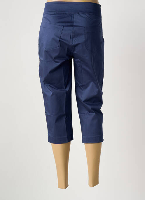 Pantalon trei sferturi albastru MALOKA femeie