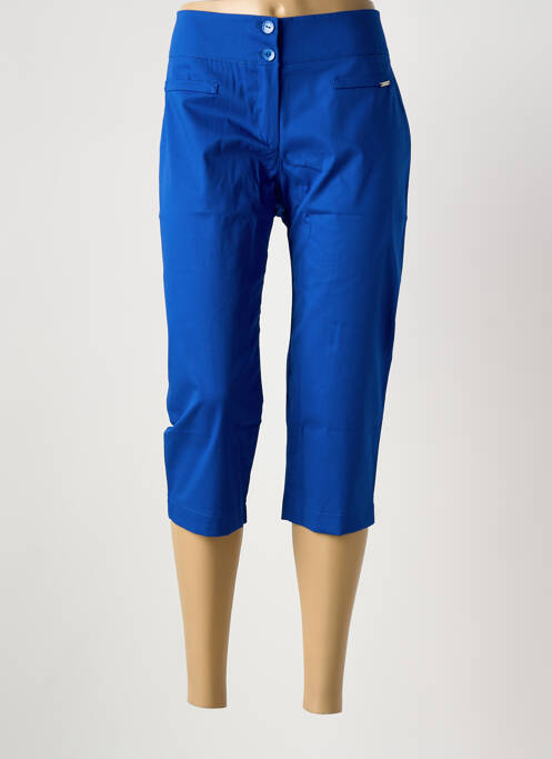 Pantalon trei sferturi albastru MALOKA femeie