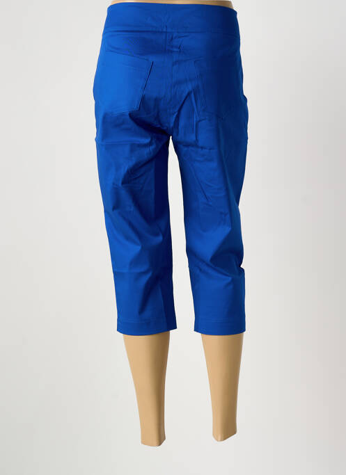 Pantalon trei sferturi albastru MALOKA femeie