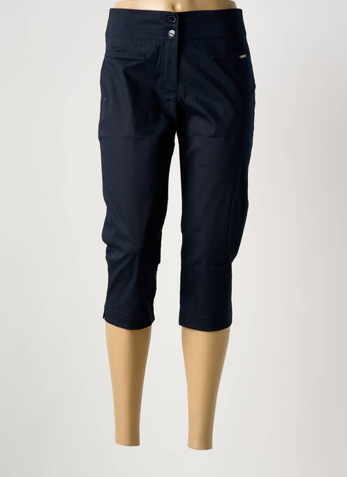 Pantalon trei sferturi albastru MALOKA femeie