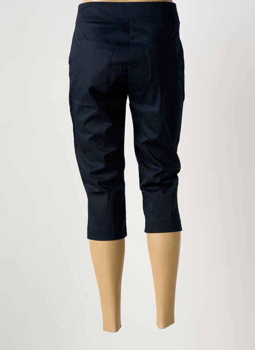 Pantalon trei sferturi albastru MALOKA femeie