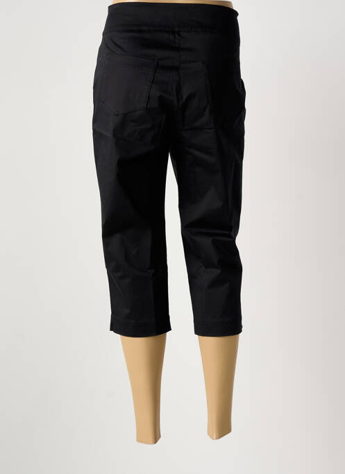 Pantalon trei sferturi negru MALOKA femeie