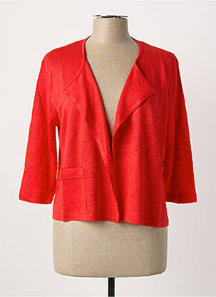 Vestă cu mâneci lungi portocaliu MALOKA femeie