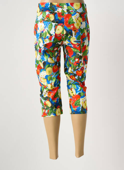 Pantalon trei sferturi portocaliu MALOKA femeie