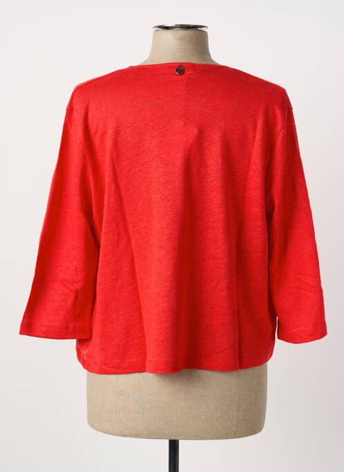 Vestă cu mâneci lungi portocaliu MALOKA femeie