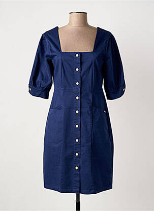 Rochie scurtă albastru PAUL BRIAL femeie