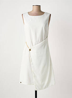 Rochie scurtă alb PAUL BRIAL femeie