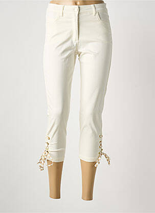 Pantalon trei sferturi bej PAUL BRIAL femeie