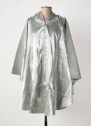 Jachetă vânt argintiu G!OZE femeie