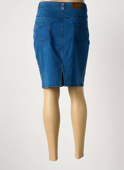 Fustă scurtă albastru PAUL BRIAL femeie