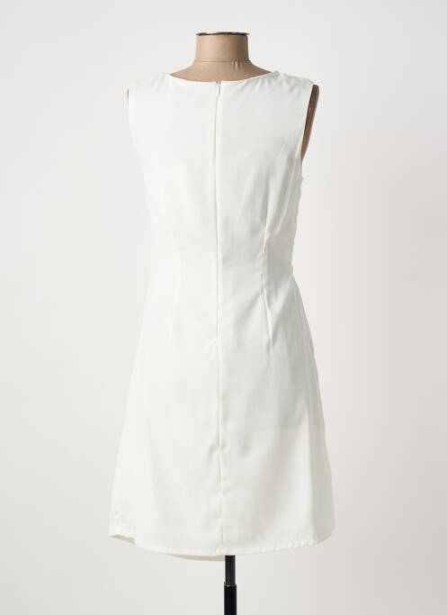 Rochie scurtă alb PAUL BRIAL femeie