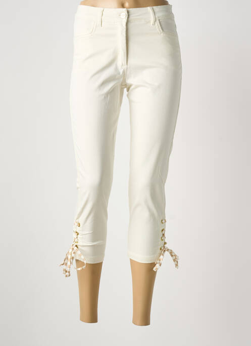 Pantalon trei sferturi bej PAUL BRIAL femeie