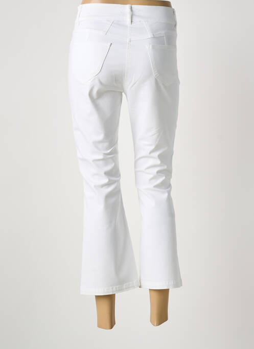 Blugi cu croială evazată alb PAUL BRIAL femeie