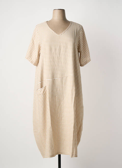 Rochie lungă bej G!OZE femeie