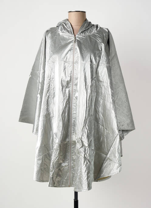 Jachetă vânt argintiu G!OZE femeie