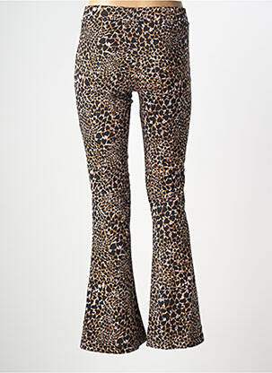 Pantalon evazat maro ONLY femeie