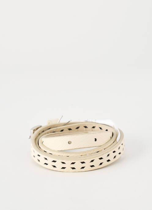 Curea bej PIECES femeie