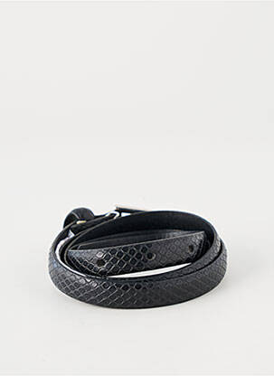 Curea negru PIECES femeie