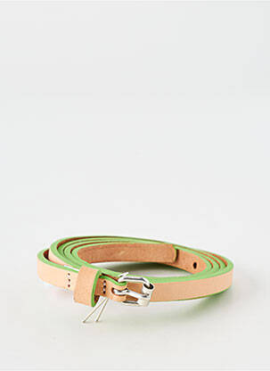 Curea verde PIECES femeie