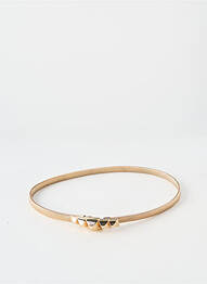 Curea auriu PIECES femeie