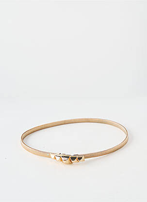 Curea auriu PIECES femeie