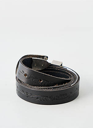 Curea negru PIECES femeie