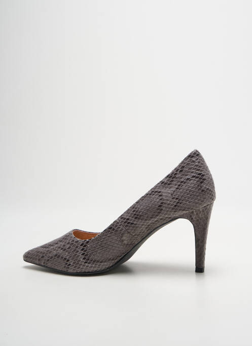 Pantofi cu toc gri LA STRADA femeie