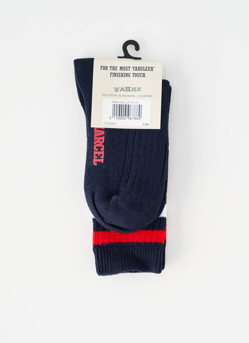 Șosete albastru LE FABULEUX MARCEL DE BRUXELLES femeie