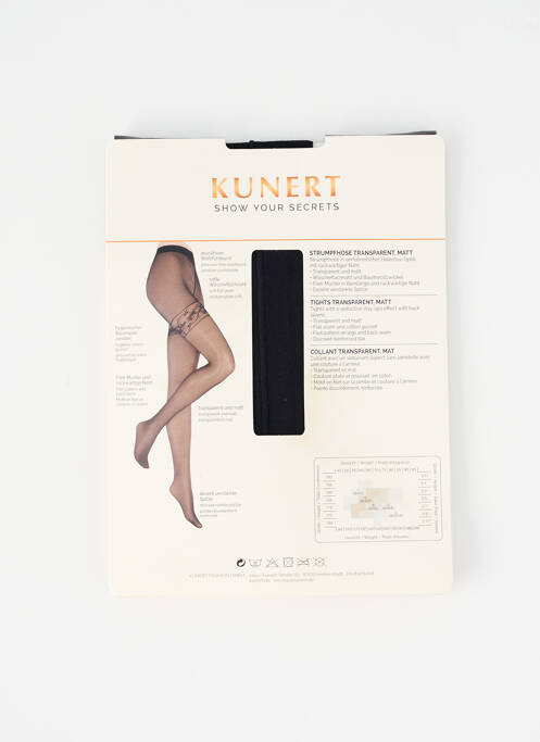 Colanți negru KUNERT femeie