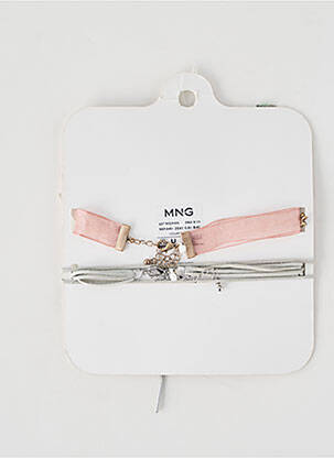Colier roz MANGO femeie