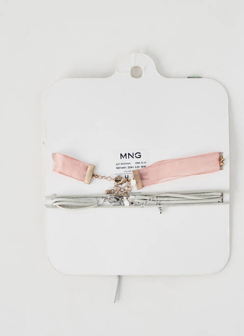 Colier roz MANGO femeie