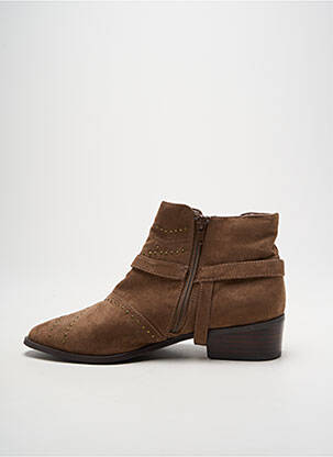 Botine/ghete maro LA STRADA femeie