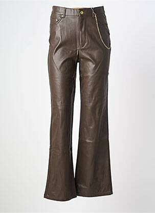 Pantalon drept maro ONLY femeie