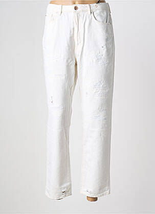 Blugi cu croială dreaptă bej ONLY femeie