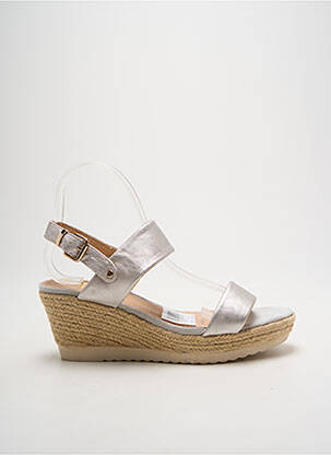Sandale/Pantofi decupați argintiu H3 femeie
